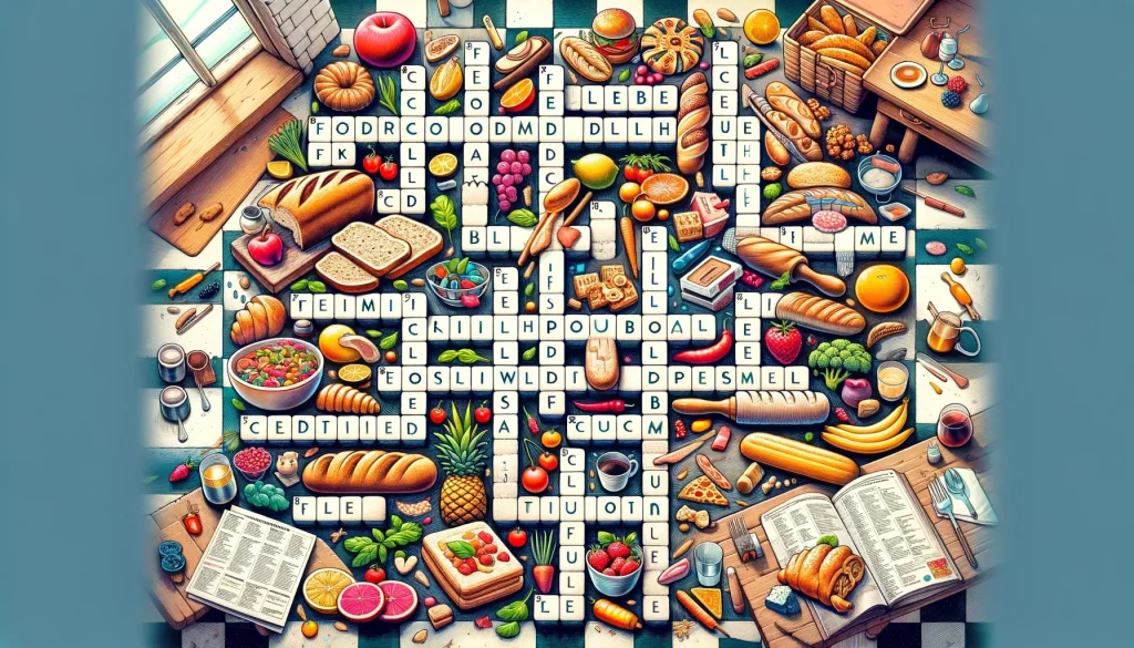 Food Related Crossword Clues