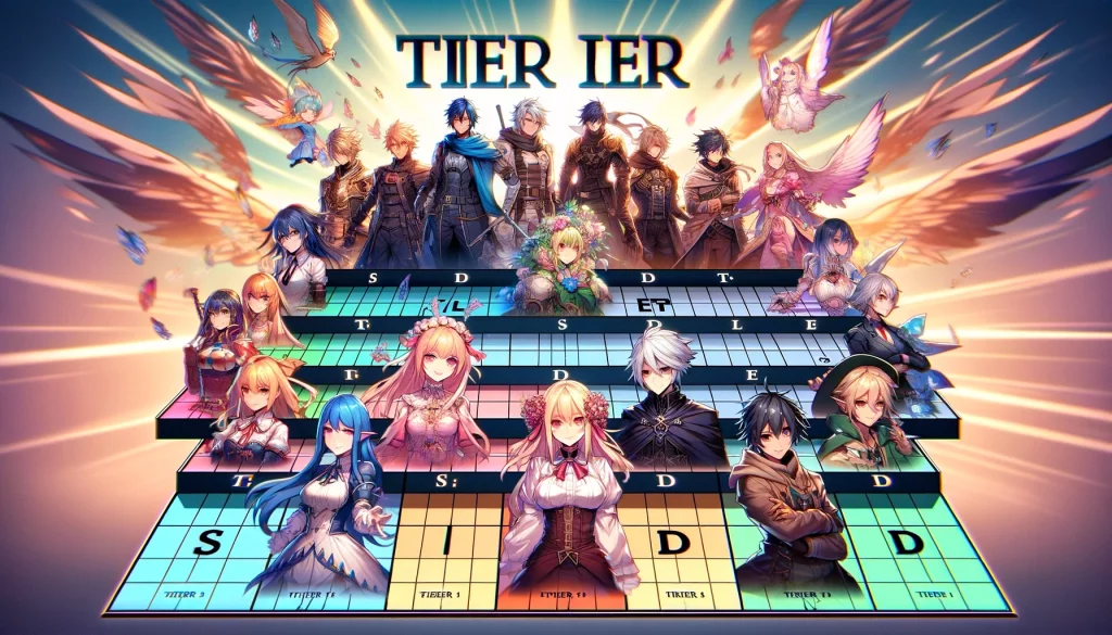 Anime tier list