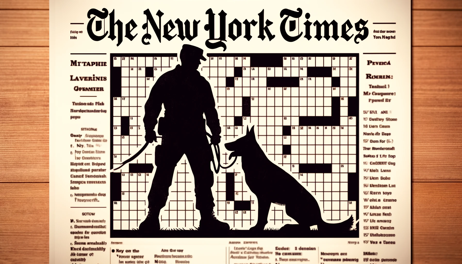 Canine Handler NYT Crossword Clue