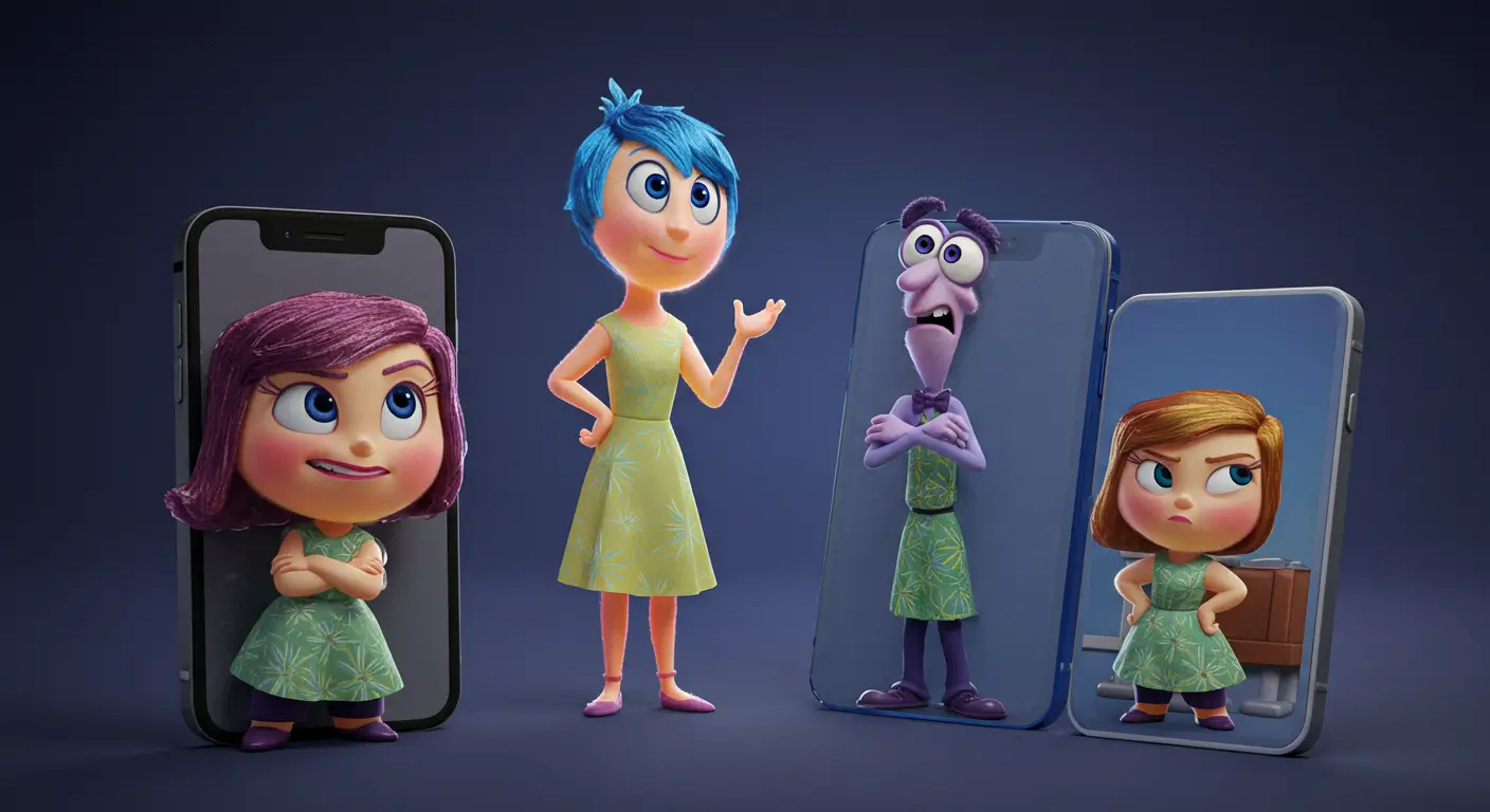 Inside Out 2 Glued to Phone: NYT Crossword Clue Explained